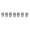 findmall 7Pcs ER20 Spring Collet Set 1/8-1/2 for CNC Milling