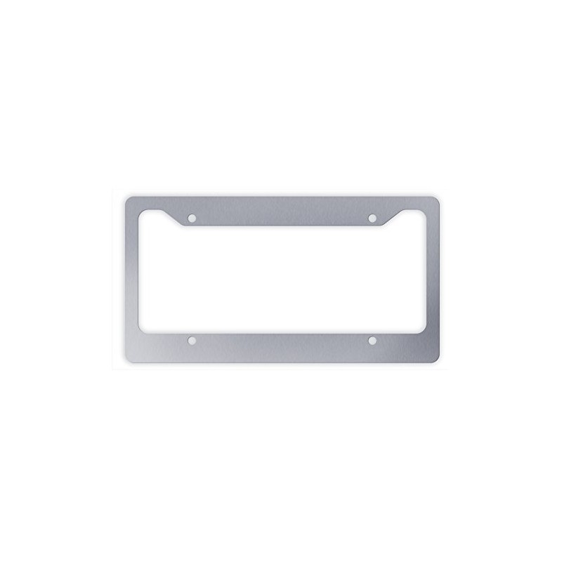 Flower Power Pretty Floral Pattern License Plate Frame Decorative Flowers