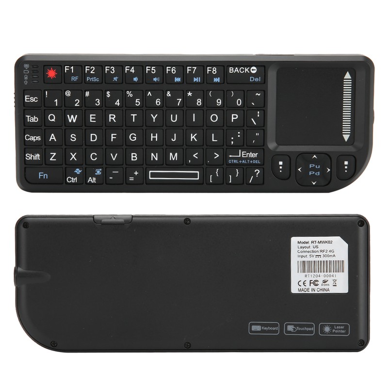 Wireless Mini Keyboard K808 Neutral Founctional 2.4G Mouth Touchpad Floating