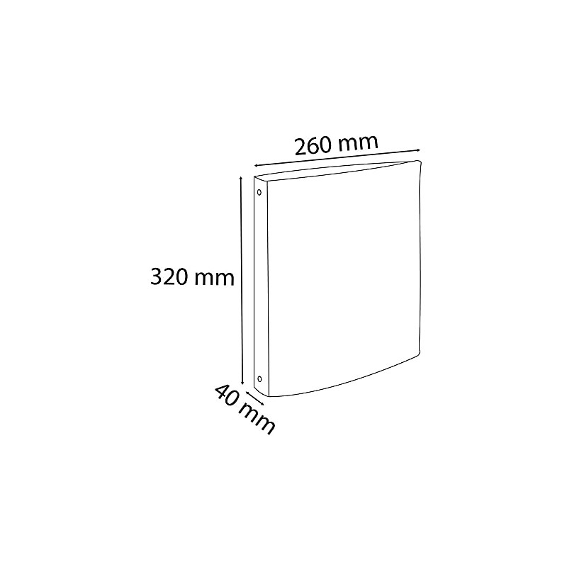 Exacompta Folder 'Assemblee Glossy Card Paper DIN A4 Dividers-Dark Green