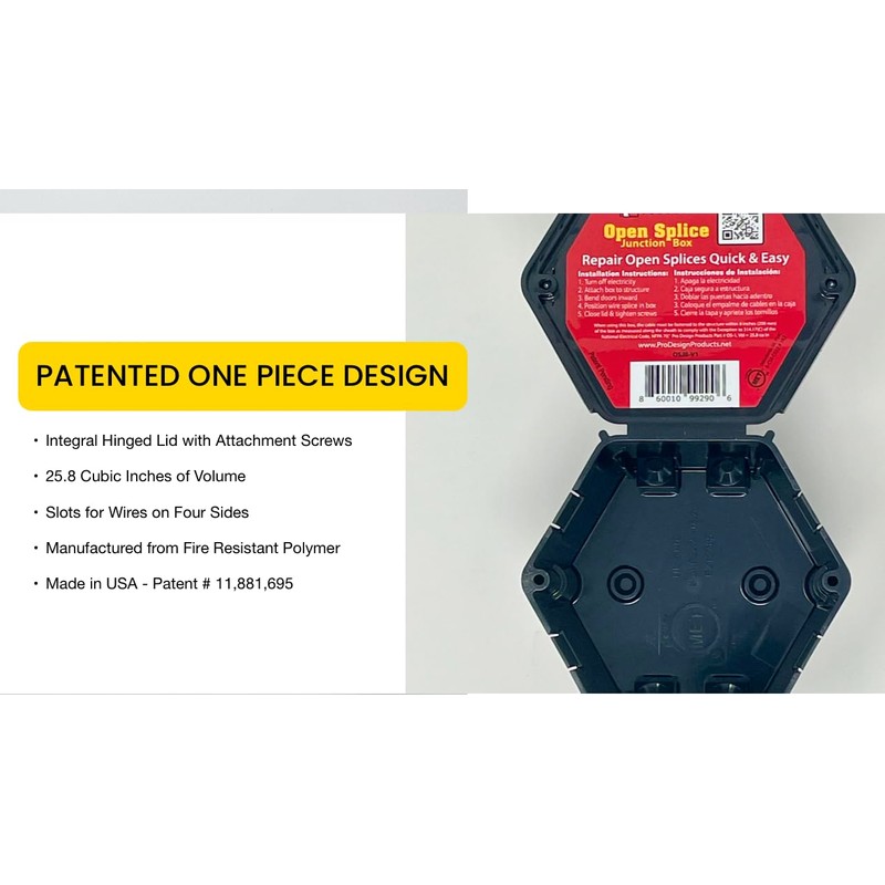 Open Splice Junction Box (10-Pack)