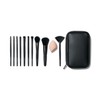 Full Face & Eye Makeup Brush Set with Travel Case