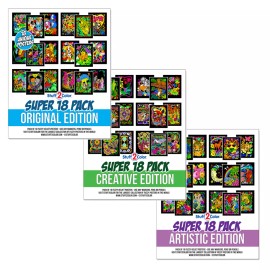 Stuff2Color Colossal Pack of 54 Fuzzy Velvet 8x10 Inch Posters Stuff2Color