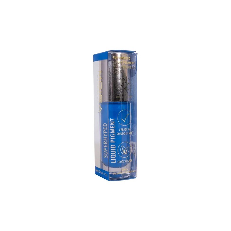Sombra Líquida Moira Cosmetic Superhyped Liquid Mate Shimmer Color de