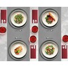 VelaHub Airlaid 50 Cutlery Napkins, High-Quality Disposable Napkins, 32 x