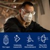 Dräger X-plore 1920V Dust Mask S/M/L 3 Pack FFP2 Respirator