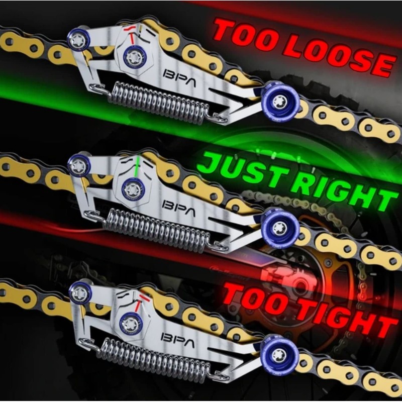 Fantic26 BPA Racing Motorcycle Chain Game Adjustment Service Tool (Orange)