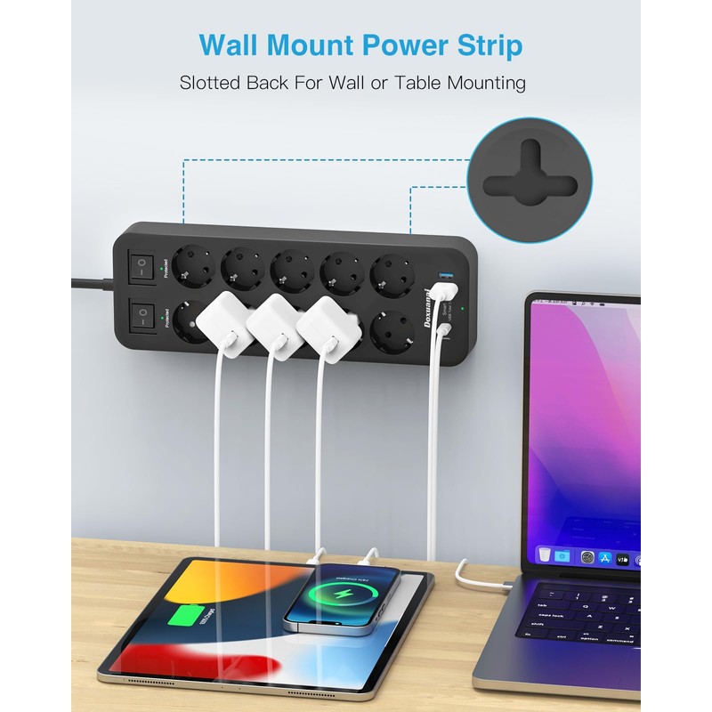 Power strip 10-way