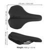 FIFTY-FIFTY MTB Saddle, Comfortable Memory Foam Bicycle Saddle, Soft Waterproof