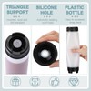Sabary 6 Pcs 16 oz Inverted Plastic Squeeze Bottles Refillable