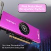 Yeston RX6400-4GD6 LP Graphics Card 4G/64bit/GDDR6 Memory 2039-2321MHz Core Frequency
