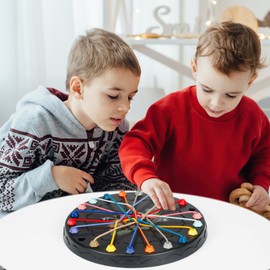 HRGOYY Brainy Knots-Rope,Knot Logic Spiel,Das Strategiespiel, Logik Puzzle Brettspiel für die ganze Familie, Spannendes Gesellschaftsspiel für Ostergeschenk
