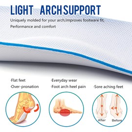 Height Increase Insole Arch Support Breathable Shoe Insoles Heel Lift Inserts Elevatory Insoles for Men