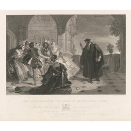 HistoricalFindings Photo: John Knox reproving The Ladies of Queen Mary's Court,W.T. Roden,Men,Women