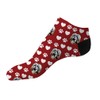 Style In Print No Show Socks Havanese Dog Red Paw