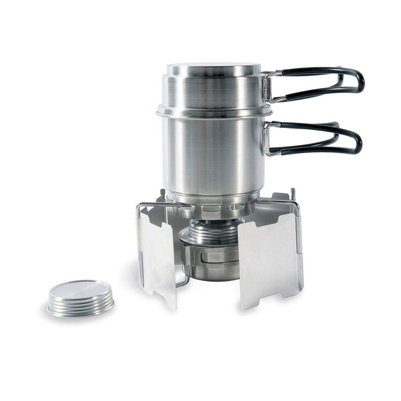 Tatonka 4133 Alcohol Burner Set Transparent