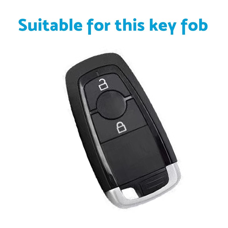 MAX COOL Leather Car Remote Key Fob Cover Key Shell