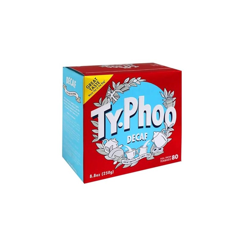 Typhoo Tea Decaf 80ct Tea Bags