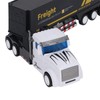 Container Truck Toy High Simulation Extended Carriage Container Trailer Model