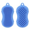 Silicone Bath Brush Men Women Soft Double Sided Exfoliating Massage
