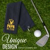 CybGene Papa Gifts Golf Towel, Golf Gifts for Papa on