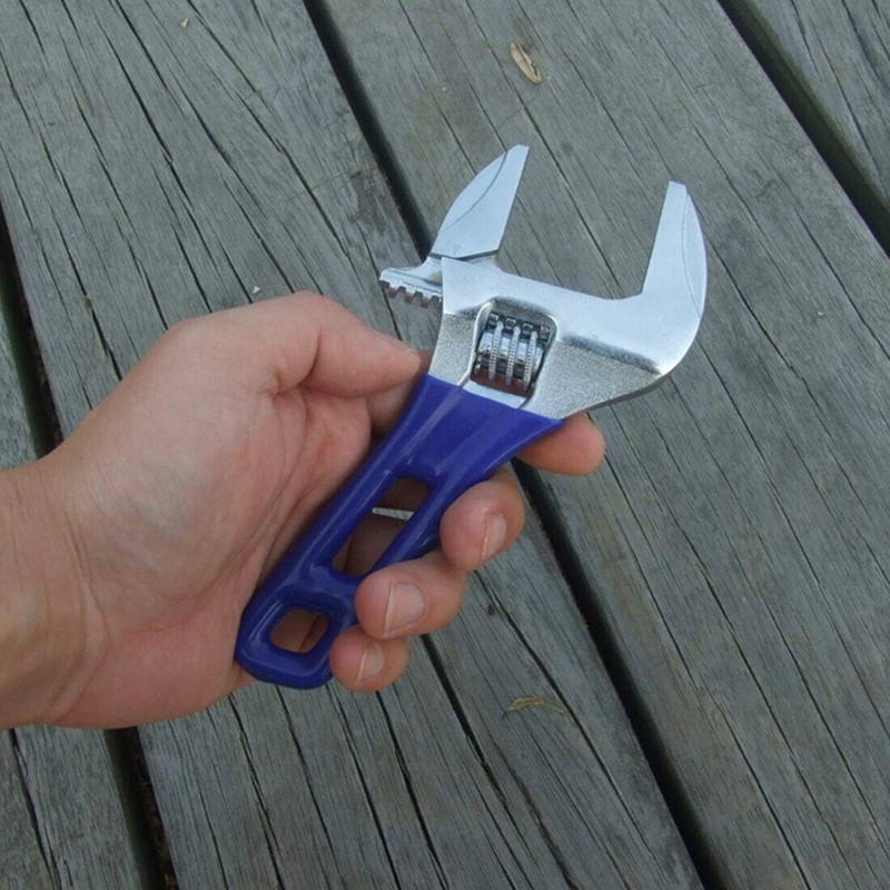Adjustable Wrench Lightweight Wrench Compact Soft Grip Wide Mouth Wide