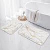 White Bathroom Sets with Shower Curtain and Rugs and Accessories,
