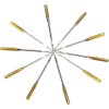 10Pcs Sewing Machine Needles, Universal Size 16, Metal with Large