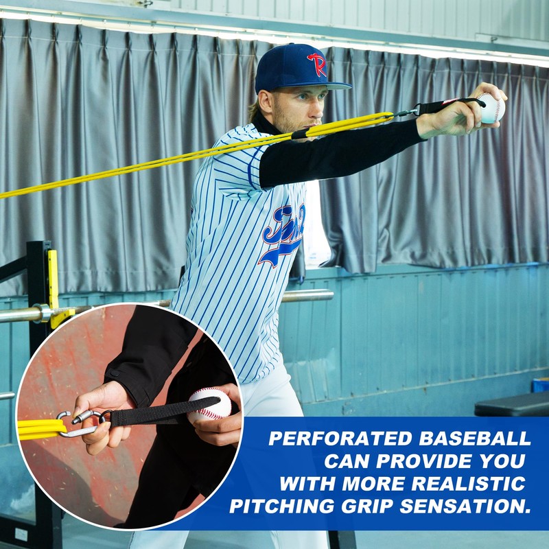 SunNordik Resistance Bands for Pitchers, Baseball & Softball Training Equipment