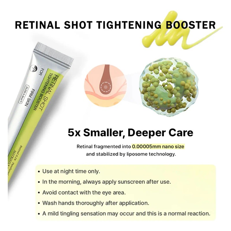 Retinol Shot Tightening Booster Serum For Face