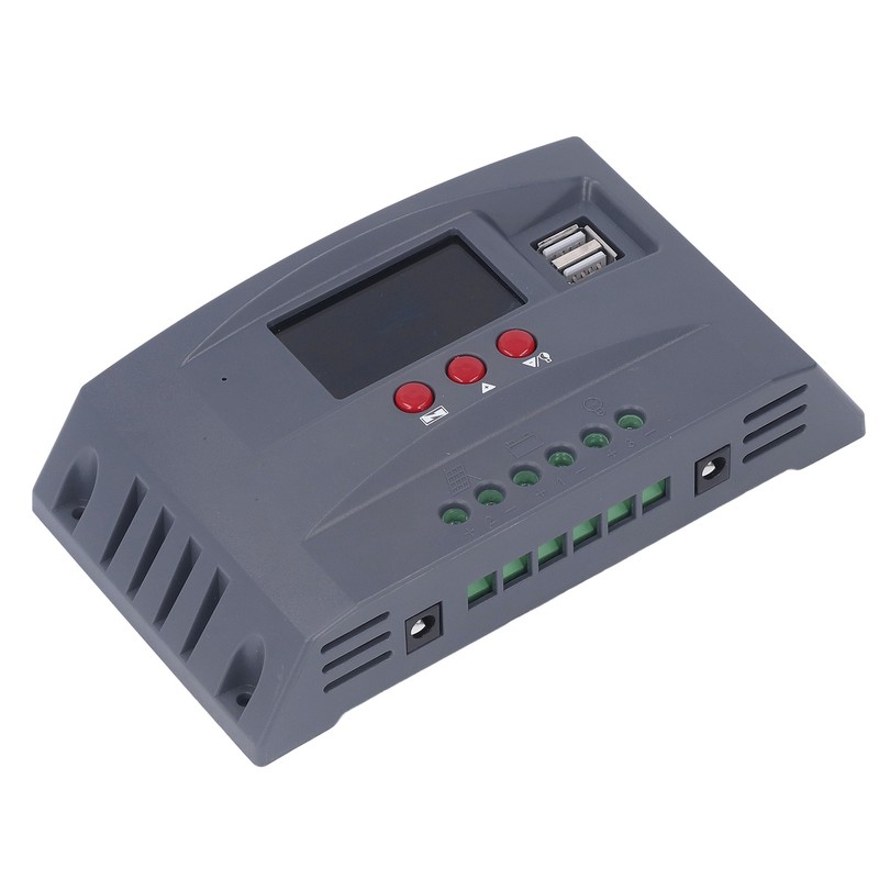 Solar Charge Controller with Light LCD MPPT Overcurrent Protection Solar