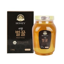 사양벌꿀 2.4kg x 4개 Bee Honey 2.4kg x 4 Packs