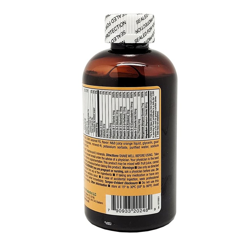 Germa B-Complex Syrup. Dietary Supplement. Bone Health, Growth and Development