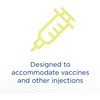 Bionix - ShotBlocker, Eases Discomfort from Immunizations & Injections, Great