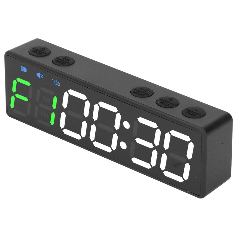 Gym Timer Portable Workout Interval Timer Fitness Clock Large Digital