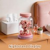 Insgen Panda Cherry Blossom Tree Building Blocks Set, Micro Bricks