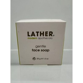 LATHER Modern Apothecary Gentle Face Soap 2 pack BOXED 25G/1.0 OZ ea