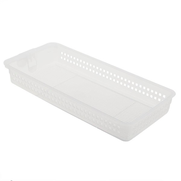 Plastic Kitchen Pantry Cabinet Refrigerator Food Storage Organizer Bin Holder