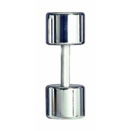 Ader Chrome Dumbbell, Sold as Pairs (Chrome, 18LB)