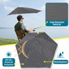 Beach Sun Umbrella Replacement Canopy, UPF 50+, 38 × 39