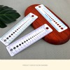 Haiki Multifunctional Knitting Needle Gauge Ruler Knitting Needle Measuring Tool