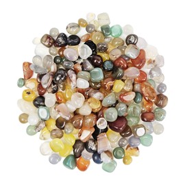 EDSRDUS Crystal Chips Stone Crushed Crystals Natural Gemstone Tumbled Healing Reiki Crystals Chips for Crafts, Vases Filler, Aquarium, Plant Decoration