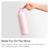 Chilly's Series 2 Flip Bottle with Sports Cap, Telescopic Straw