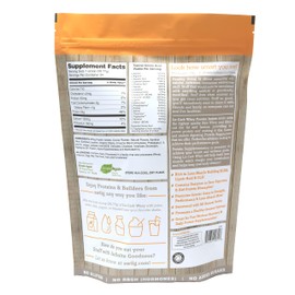 swiig Lo-Carb Whey Protein Powder, Chocolate, Isolate, No Artificial Flavors, Colors or Sweeteners, No Fillers, 2.2 Pound Bag