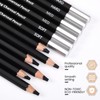 Geyoga 72 Pcs Professional Charcoal Pencils Bulk Soft Medium Hard