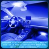 Frienda 70 Pieces LED Car Bulb Kit Interior Light, License