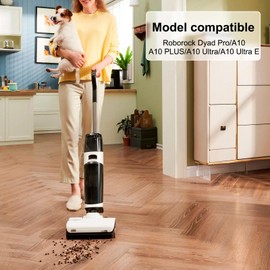 Fixbetter Hepa Filter Ersatz f??r Roborock Dyad Pro/Dyad Pro Combo/A10/A10 PLUS/A10 Ultra/A10 Ultra E Nass- und Trockensauger, bietet st?rkere Saugleistung (2 Filter + 1 Reinigungsb??rste)