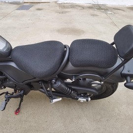 XIDAODIT Mesh Motorcycle Seat Cover Seat Cushion Cover Protector for Rebel 500 300 CM500 CM300 CMX500 CMX300