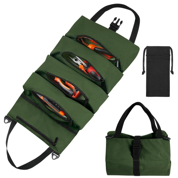 Flintronic Portable Storage Bag flintronic Tool Roll Bag, Wrench Tool