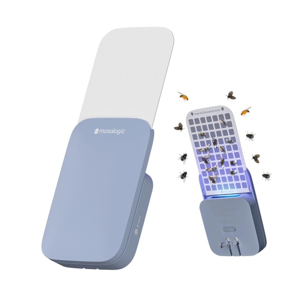 Mosalogic Fly Insect Trap Plug-in Fruit Flies Killer Gnat Trapper